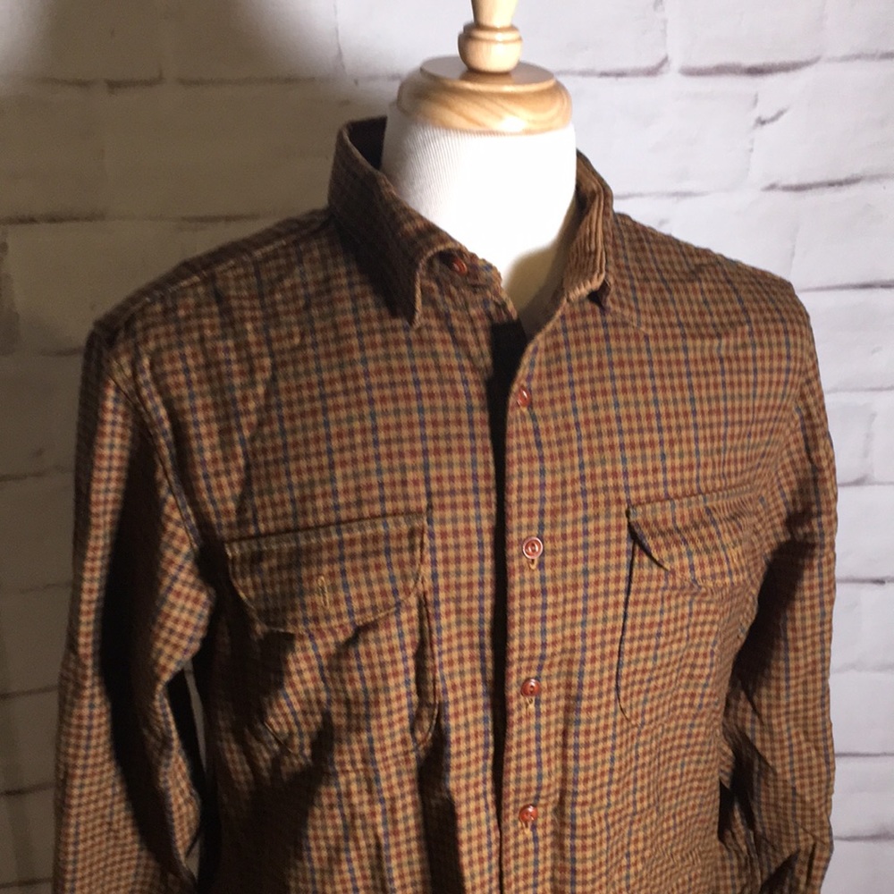 Pendleton Virgin Wool Button Down Flannel Shirt I… - image 3